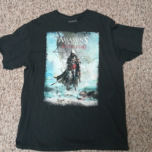 Assassin’s Creed IV: Black Flag Pirate T-Shirt - Size Xl - Ubisoft Official Tee - Picture 1 of 6
